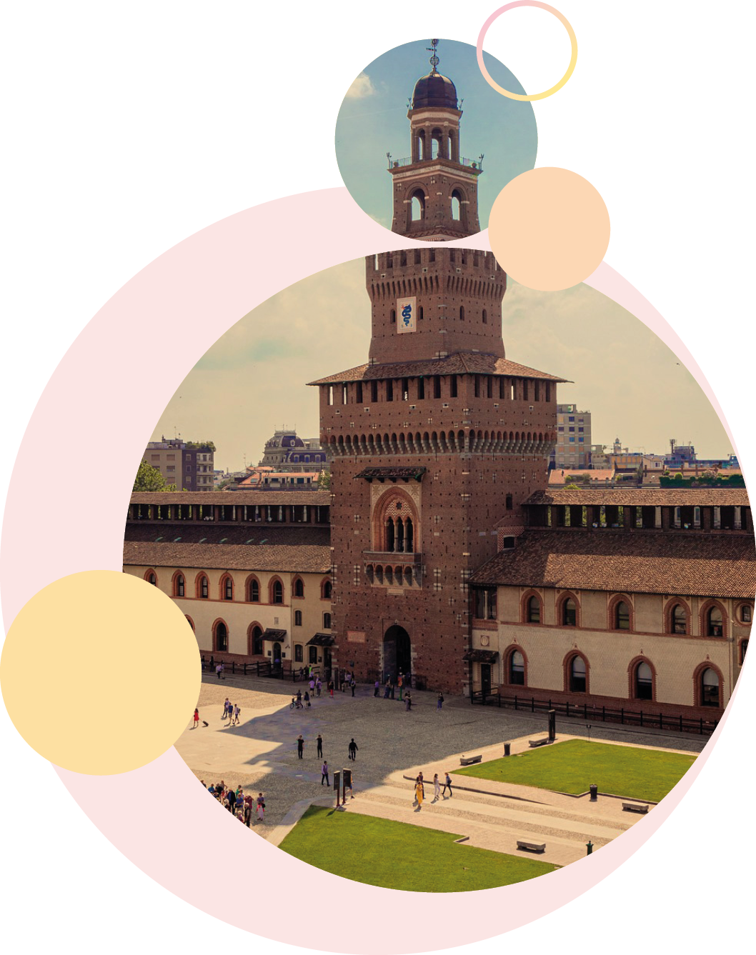Stop № 1: Castello Sforzesco