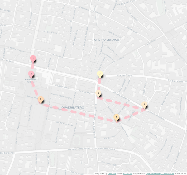 ScienceRallye_Bologna_Map_Detail Bologna - Challenge
