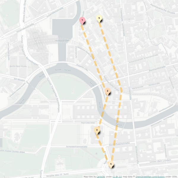 ScienceRallye_Berlin_Map_Detail Berlin - Team tour
